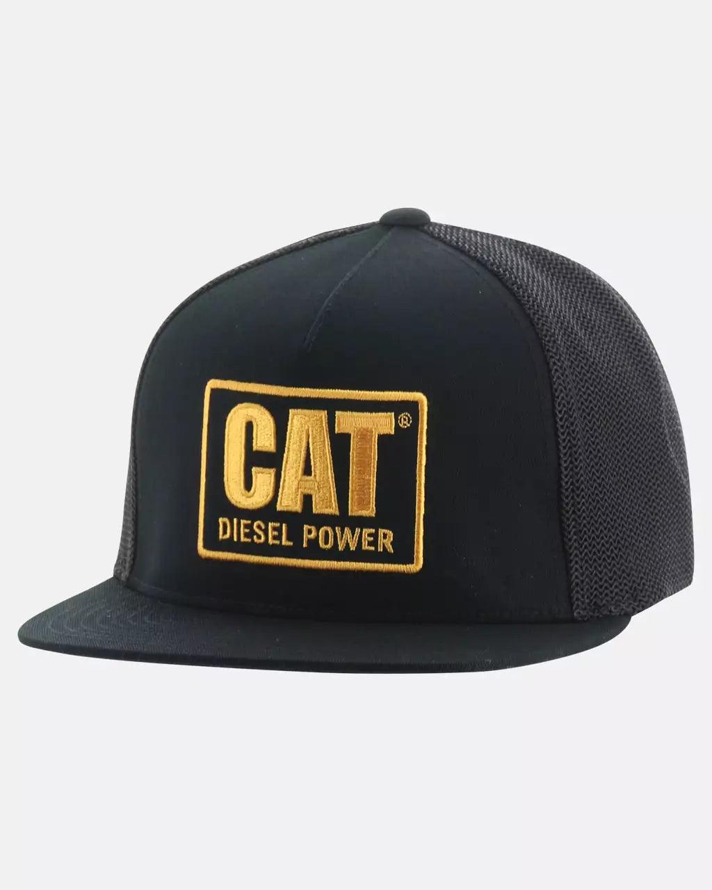 Men's Diesel Power Flexfit Trucker Hat - Black