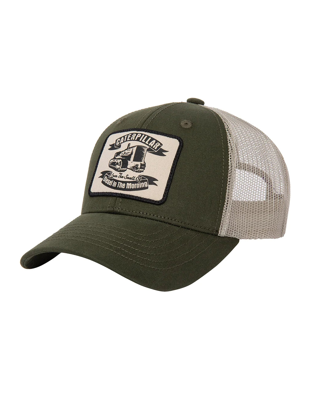 Diesel in The Morning Cap - Army Moss
