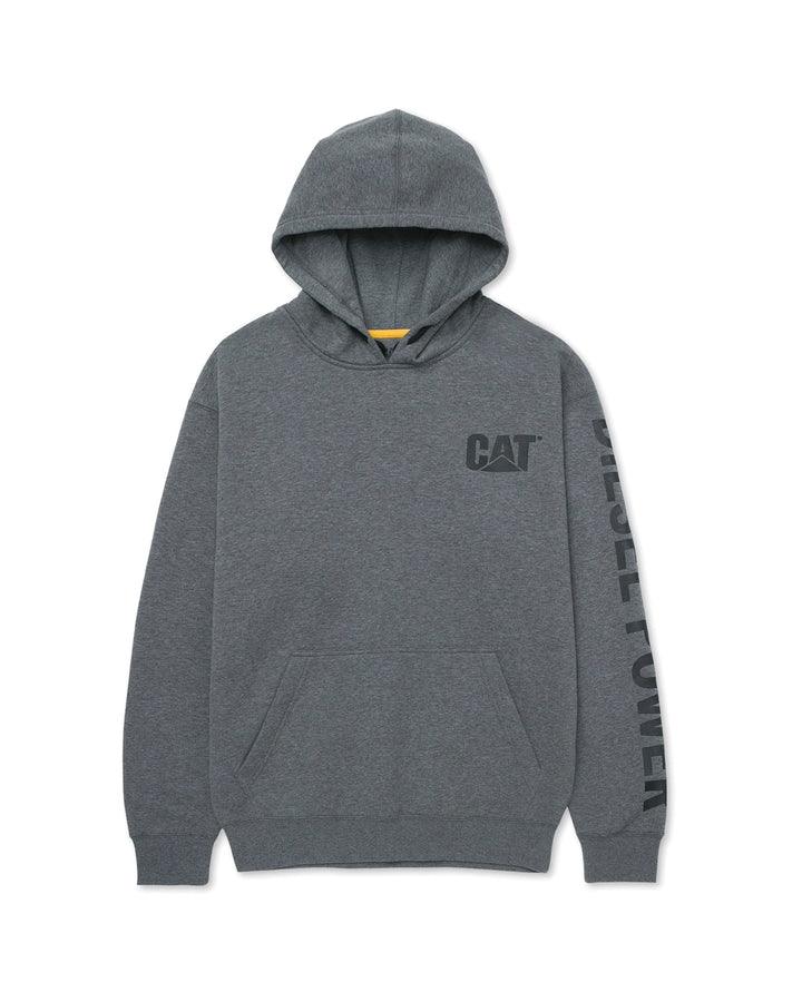 Men's Diesel Power Pullover Hoodie - Dark Heather Grey - Purpose-Built / Home of the Trades