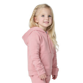Infant/Toddler Long-Sleeve Half-Zip Sweatshirt - Rosette