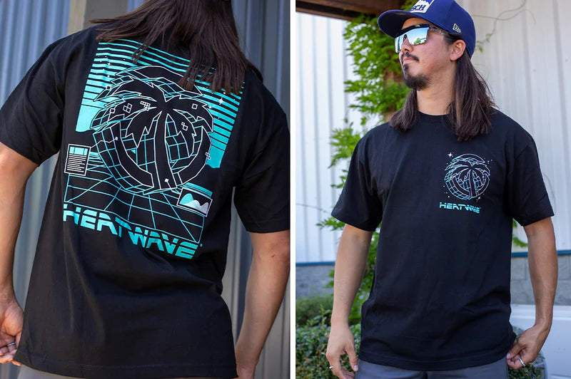 Heat Wave Console T-Shirt - Black