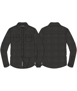 Saturday Night Special Flannel - Charcoal Heather - Purpose-Built / Home of the Trades