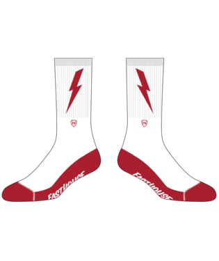 Wired Sock - White/Red