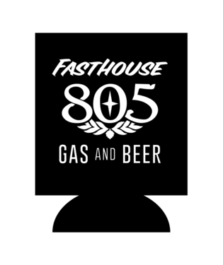 805; Gas Koozie - Black/White - FASTHOUSE - Accessories