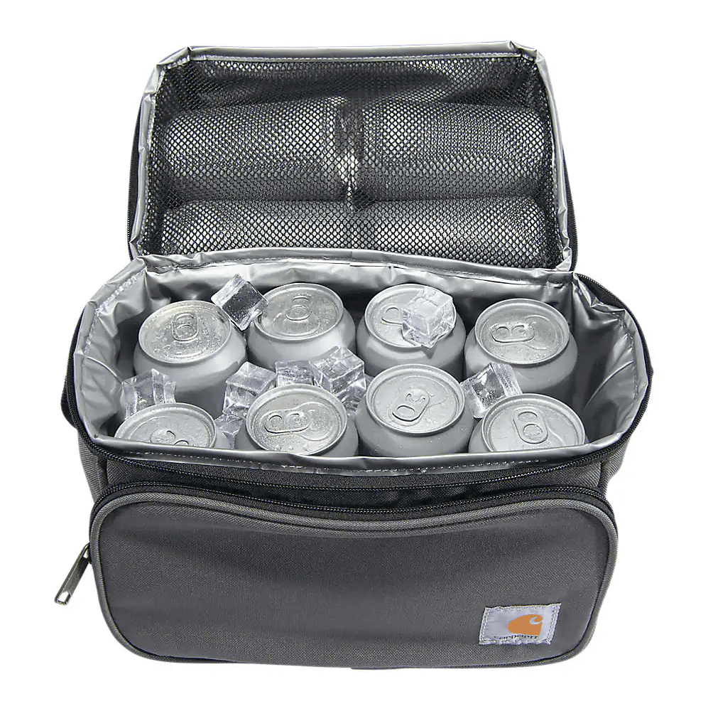 Insulated 12 can two compartment lunch cooler - Gray - Purpose-Built / Home of the Trades