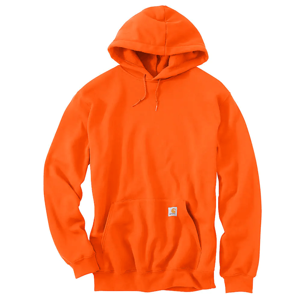 Loose fit midweight hoodie - Brite Orange