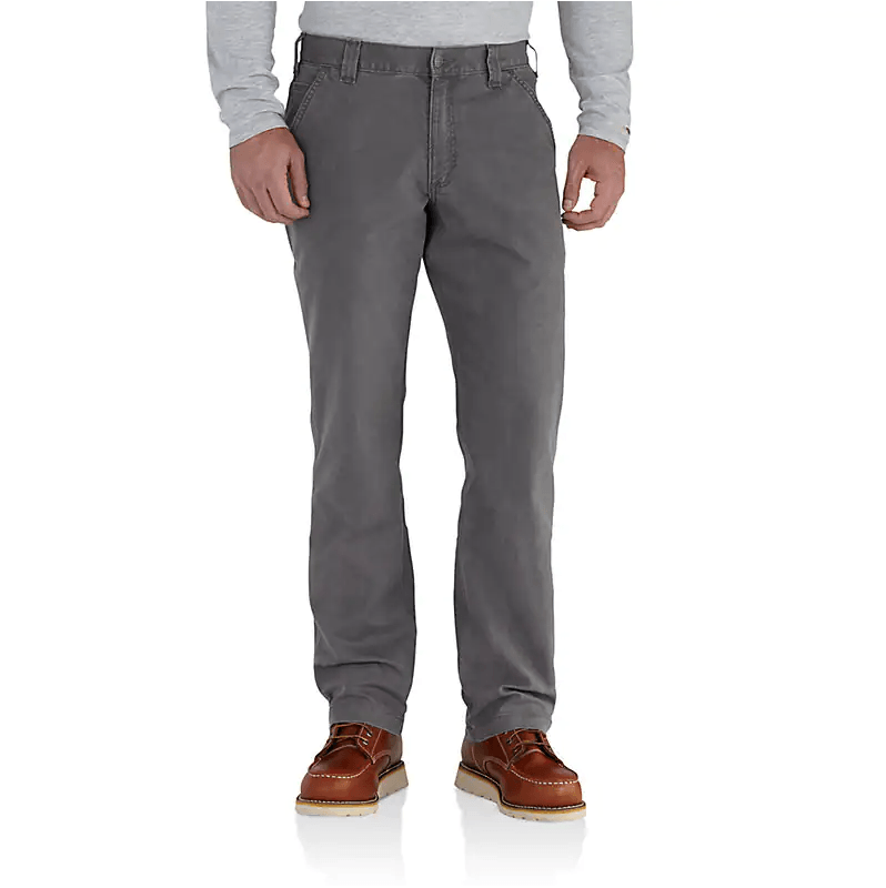 Rugged Flex Relaxed Fit Canvas Work Pant - Gravel - Purpose-Built / Home of the Trades