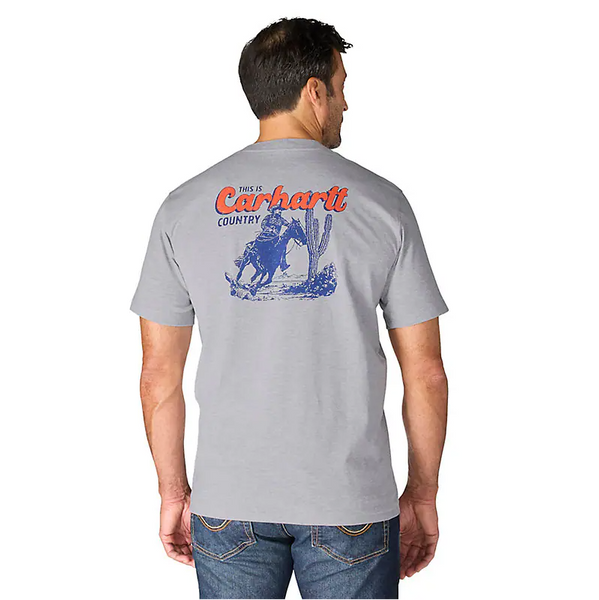 Irvine Relaxed Horse T-shirt - Heather Gray