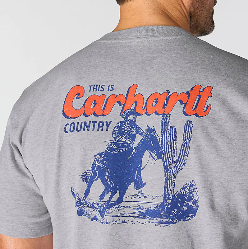 Irvine Relaxed Horse T-shirt - Heather Gray