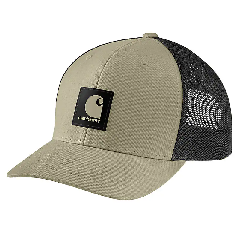 Rugged Flex™ Oakland Rubber Patch Cap- Faded Fatigue