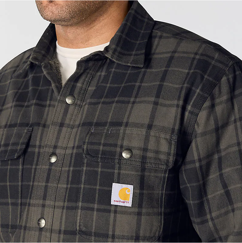 Hubbard Plaid Shirt Jac- Navy/Shadow