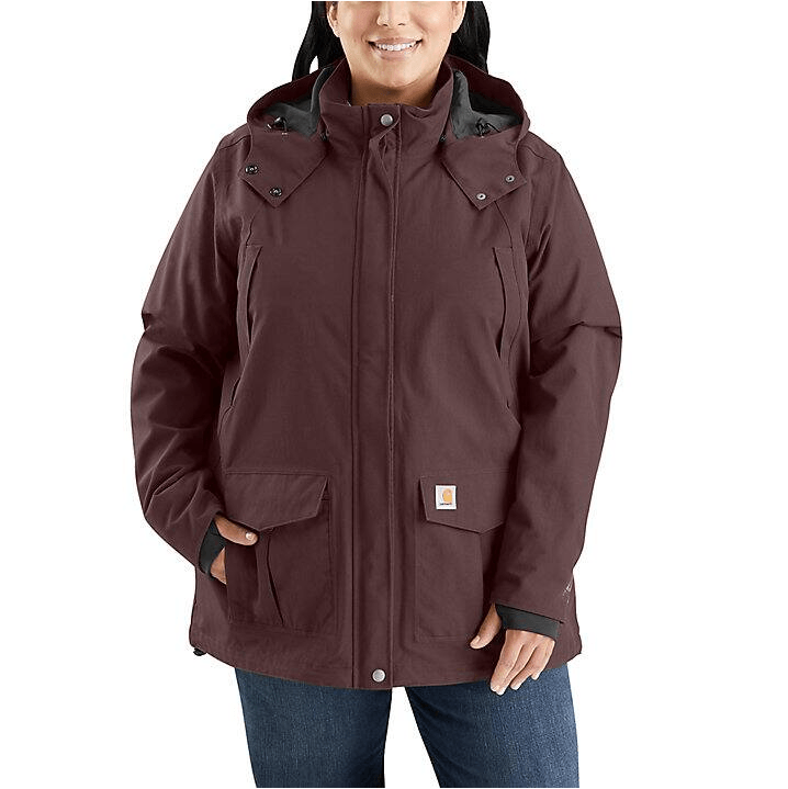 Women's Storm Defender Relaxed Fit Heavyweight Jacket - Blackberry