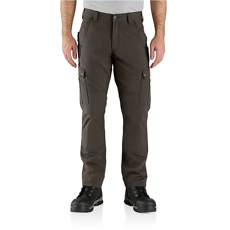 Cargo Work Pant - Relaxed Fit - Rugged FLex® - Ripstop - Dark Coffee