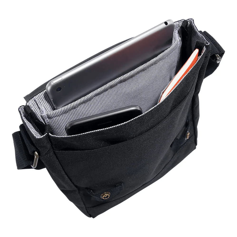 Cross body snap bag - Black - Purpose-Built / Home of the Trades