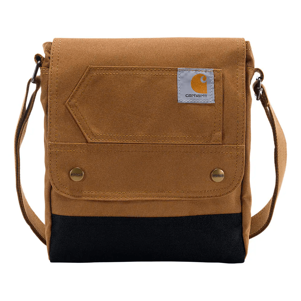 Cross body snap bag - Carhartt Brown - Purpose-Built / Home of the Trades