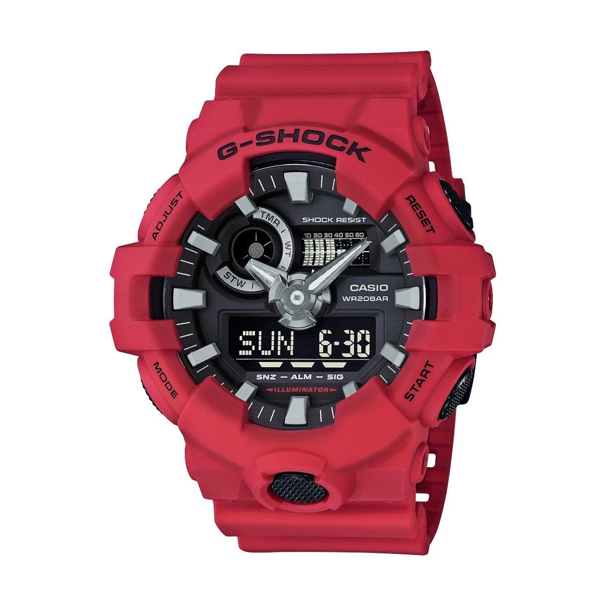 GA-700 Series Watch - Red - Purpose-Built / Home of the Trades