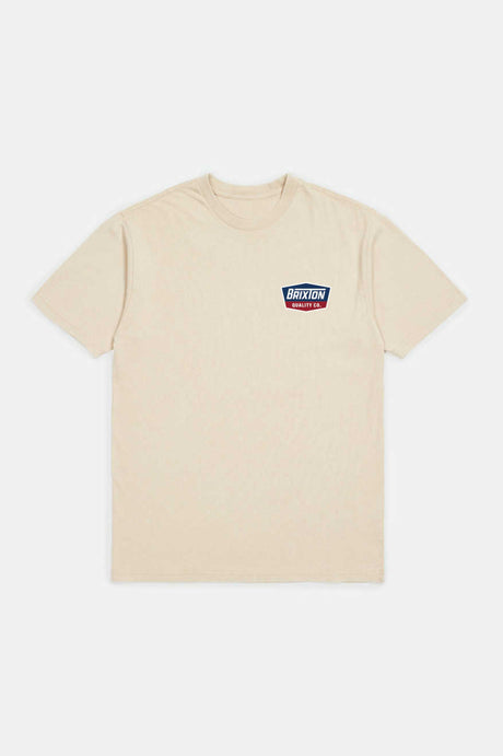 REGAL S/S STT - Cream/Navy