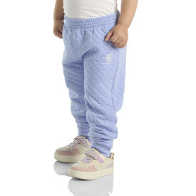 Infant/Toddler Quilted Jersey Logo Sweatpant - Pale Iris