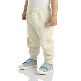 Infant/Toddler Quilted Jersey Logo Sweatpant - Turtledove