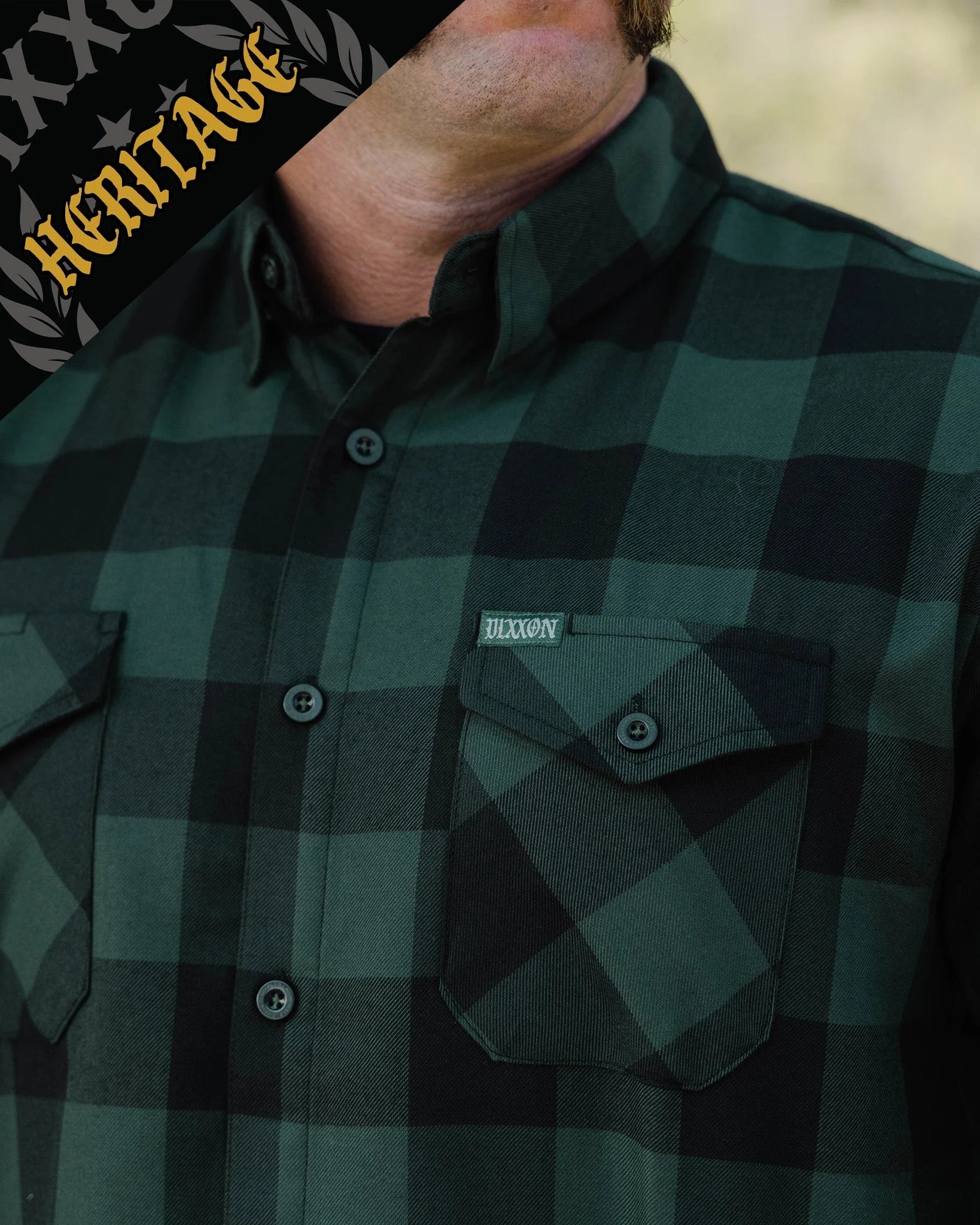 Evergreen Heritage Flannel