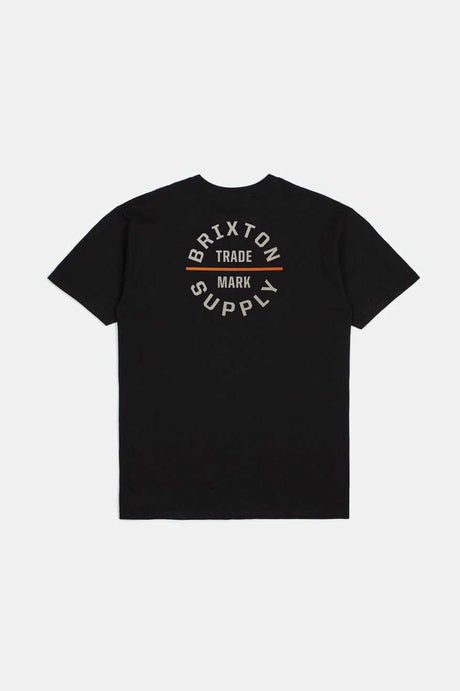 Oath Short Sleeve Standard Tee - Black/Whitecap/Persimmon