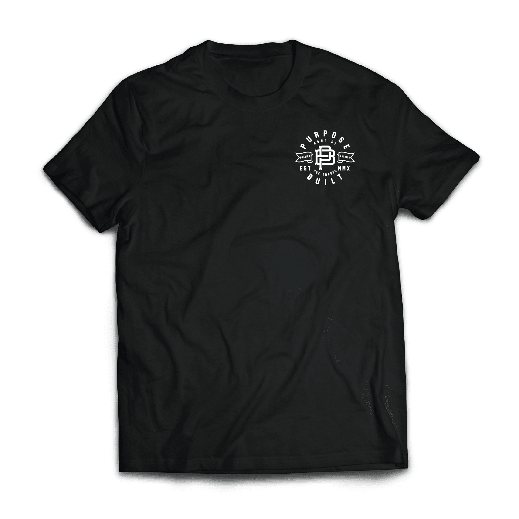 Earn your Freedom Tee, Black - Purpose-Built / Home of the Trades