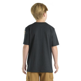 Youth Boys Short Sleeve T-Shirt - Caviar Black