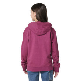 Youth Girls Long-Sleeve Garment Dyed Sweatshirt - Violet Quartz Wash