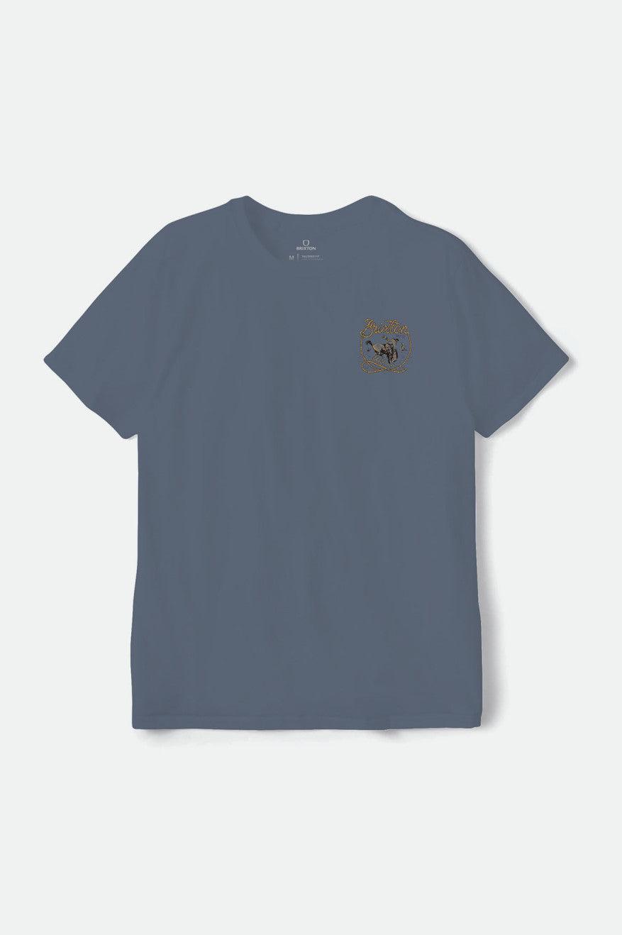 Omaha S/S Tailored Tee - Flint Blue - Purpose-Built / Home of the Trades