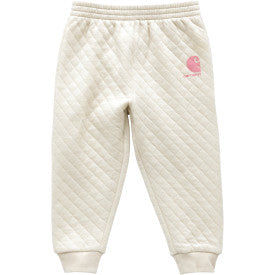 Infant/Toddler Quilted Jersey Logo Sweatpant - Turtledove