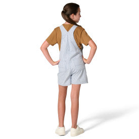 Kids Twill Stripe Shortall - Blue Horizon