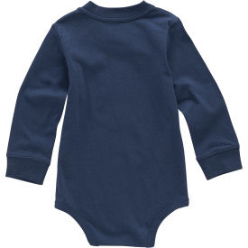 Infant Long-Sleeve Bodysuit - Dark Denim