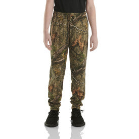 Child's Boys Fleece Camo Logo Sweatpant - Mossy Oak Country DNA