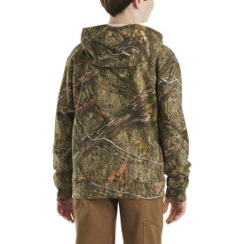 Youth Boys Long Sleeve Camo Graphic Sweatshirt - Mossy Oak Country DNA