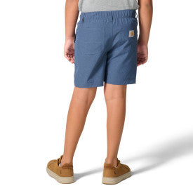 Youth Rugged Flex Heather Short - Blue Horizon Heather