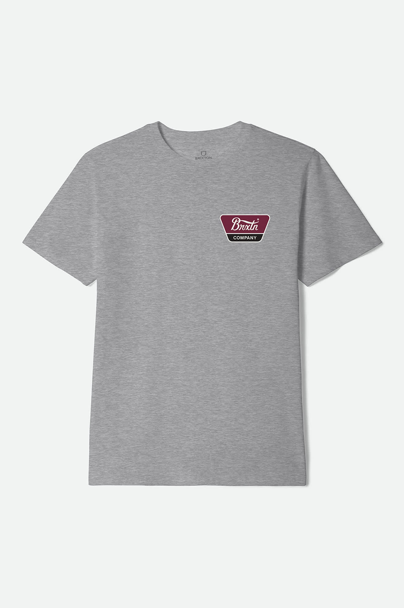 Linwood S/S- Heather Grey/OffWhite