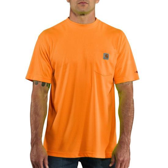 Force Color Enhanced Short Sleeve T-Shirt (Brite Orange)