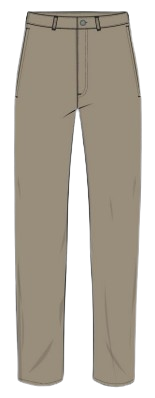 Women’s Super Flex Twill Straight Pant, Desert Sand