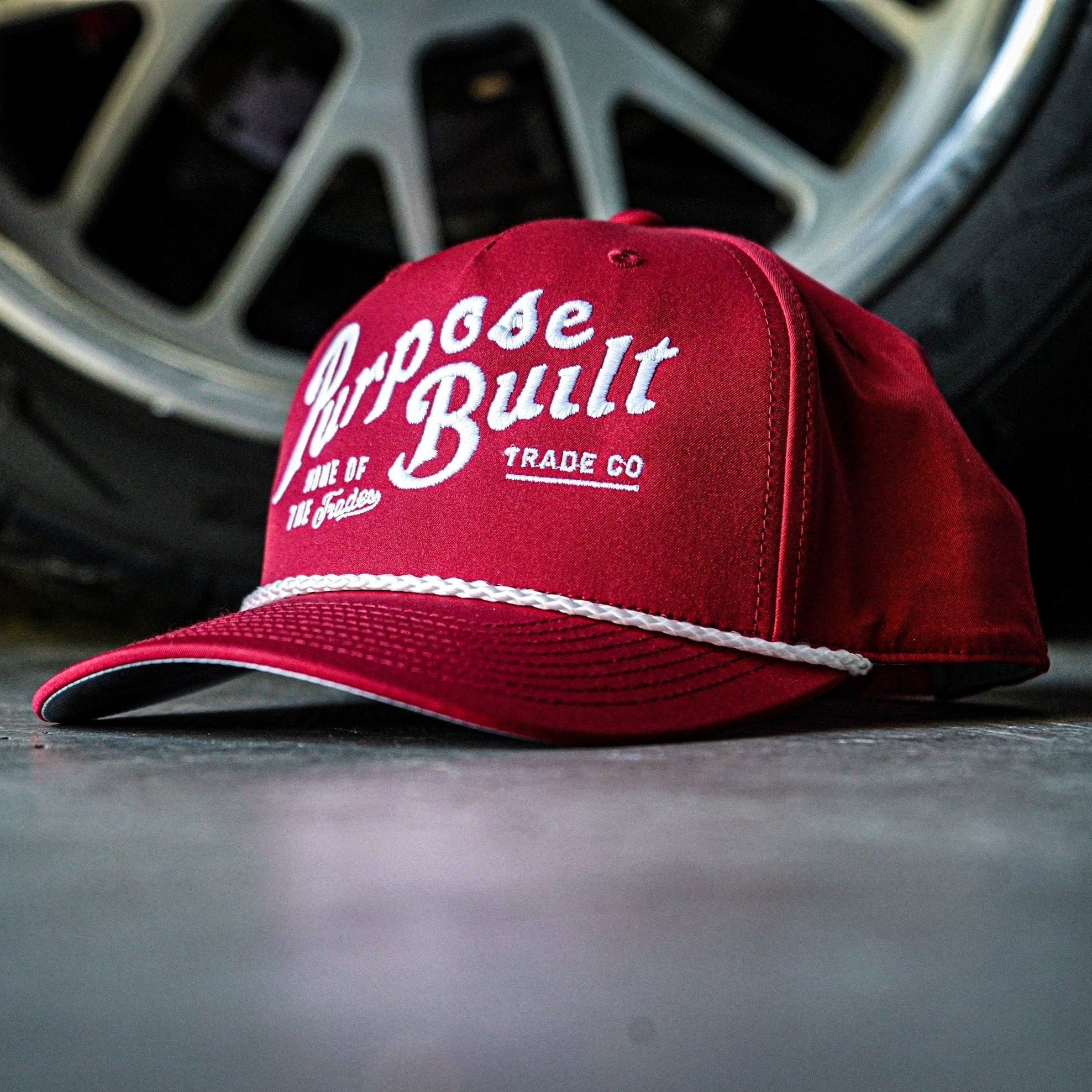 Freightline Rope Hat, Fire Red