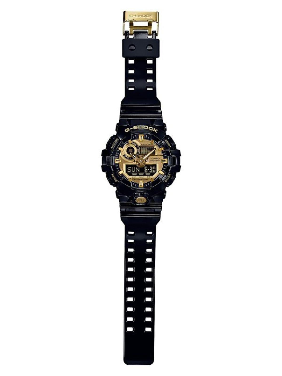 GA-710GB-1ACR Series Watch - Black and Gold - Purpose-Built / Home of the Trades