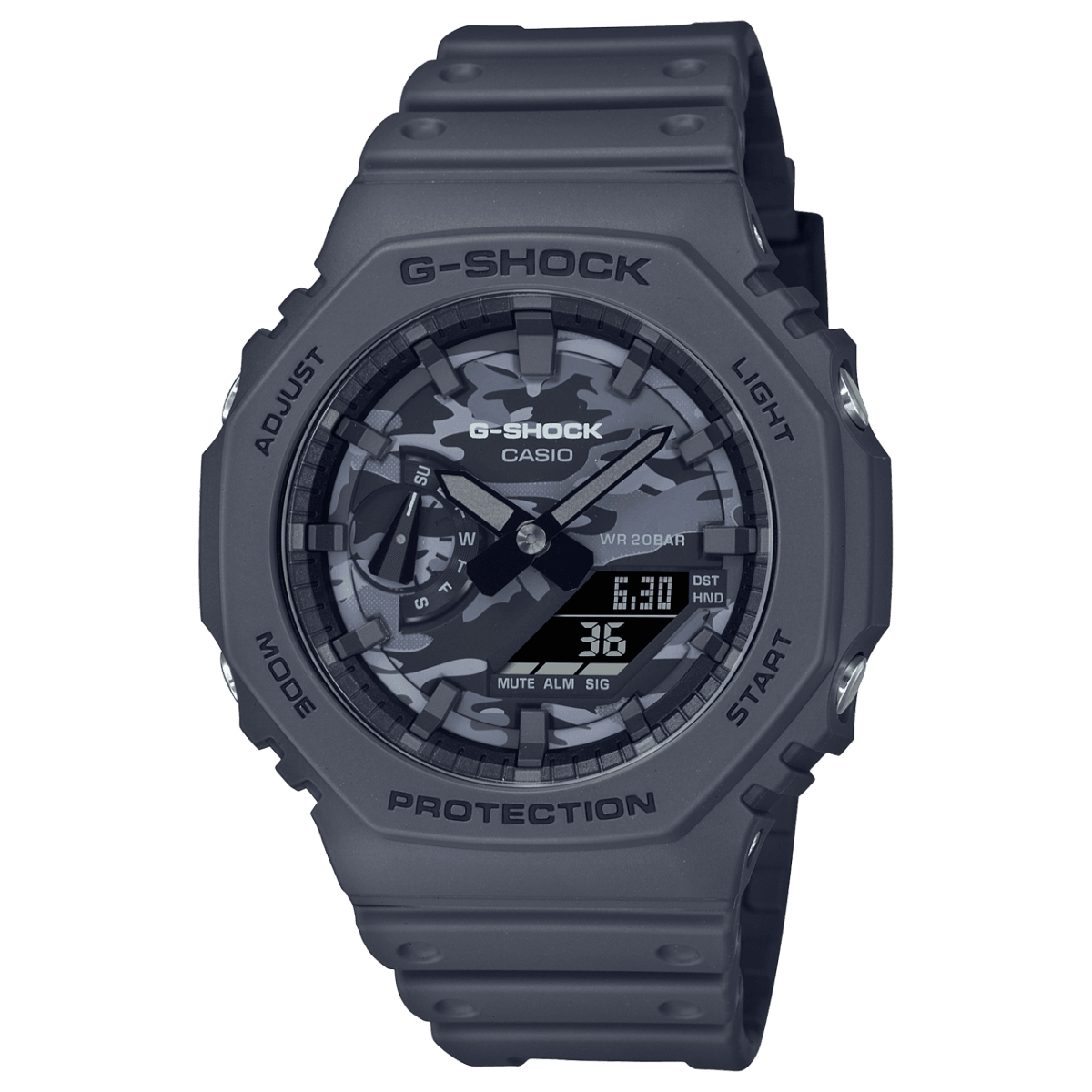 GA-2100CA Series Watch - Grey - Purpose-Built / Home of the Trades