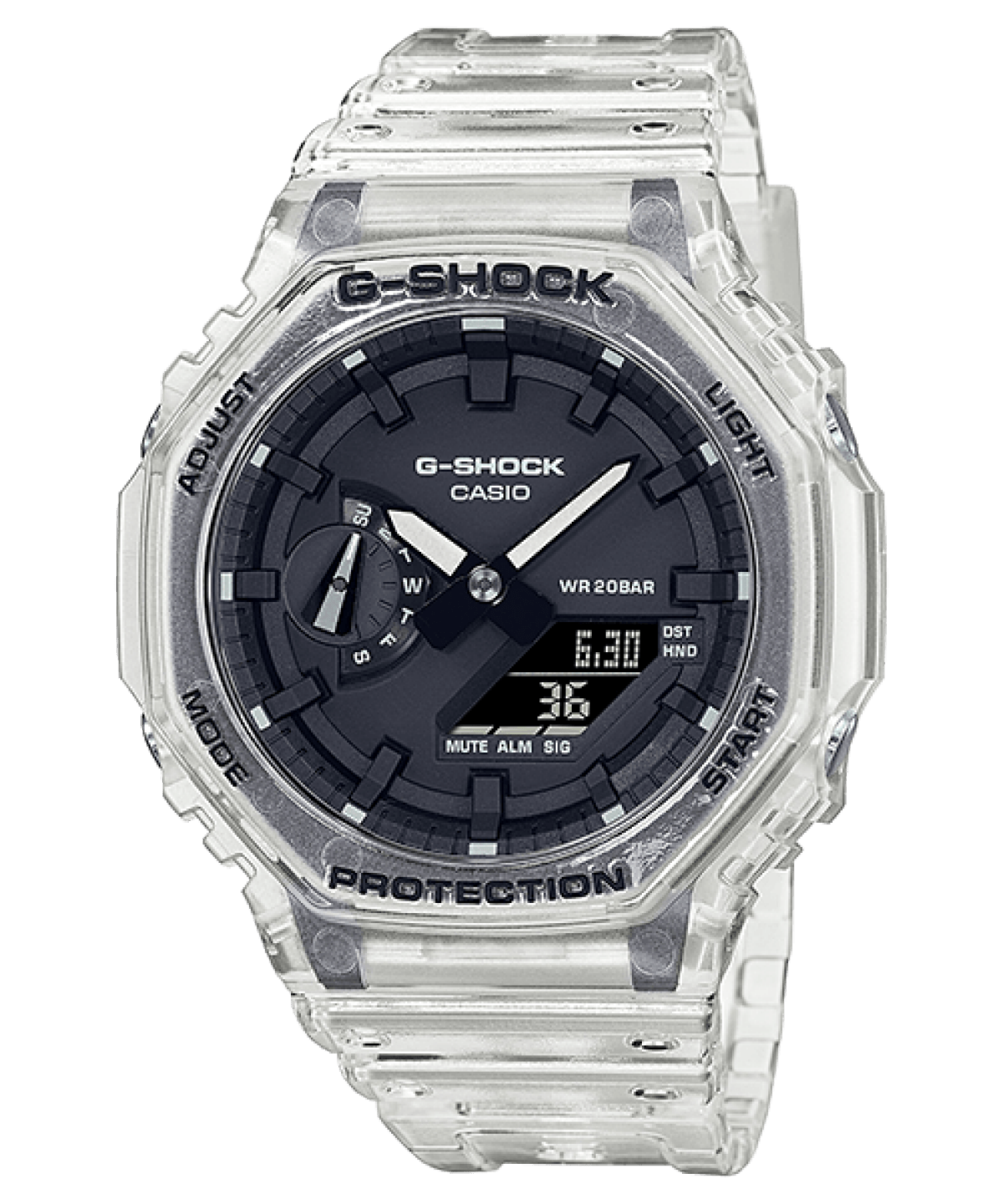 GA-2100SKE Series Watch - Transparent