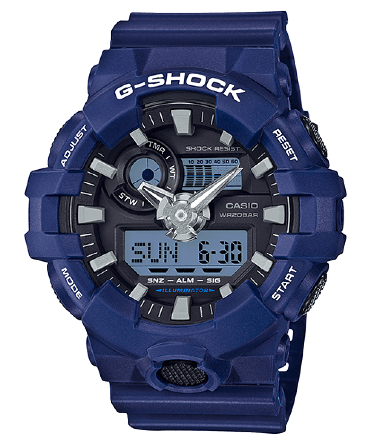 GA-700 Series Watch - Blue - Purpose-Built / Home of the Trades
