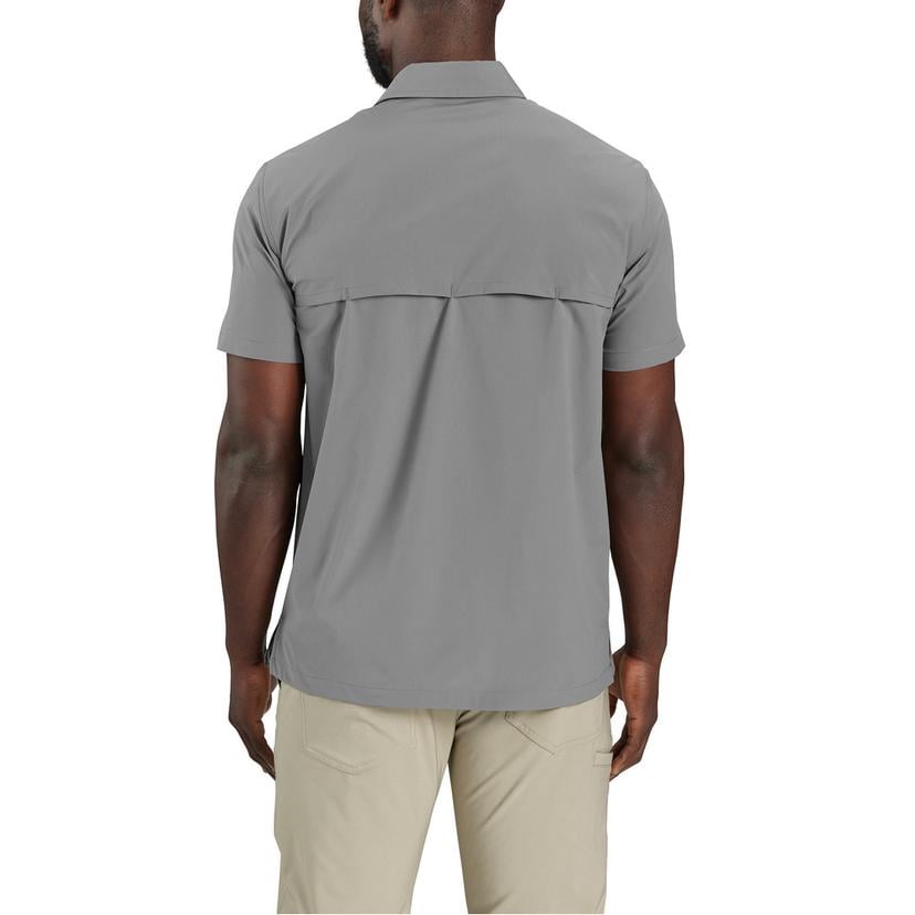 Force Sun Defender Relaxed Fit Lightweight S/S Shirt, Steel