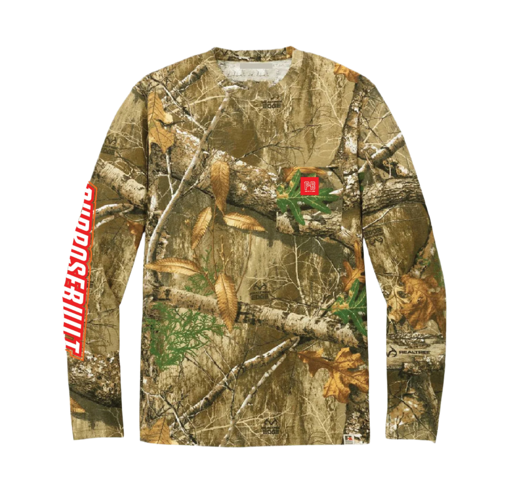 The Block L/S Tee, Real Tree Camo