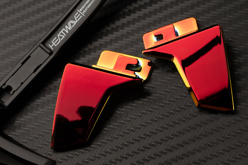 PERFORMANCE XL LAZER FACE SUNGLASSES: POLARIZED RED/ORANGE Z87+