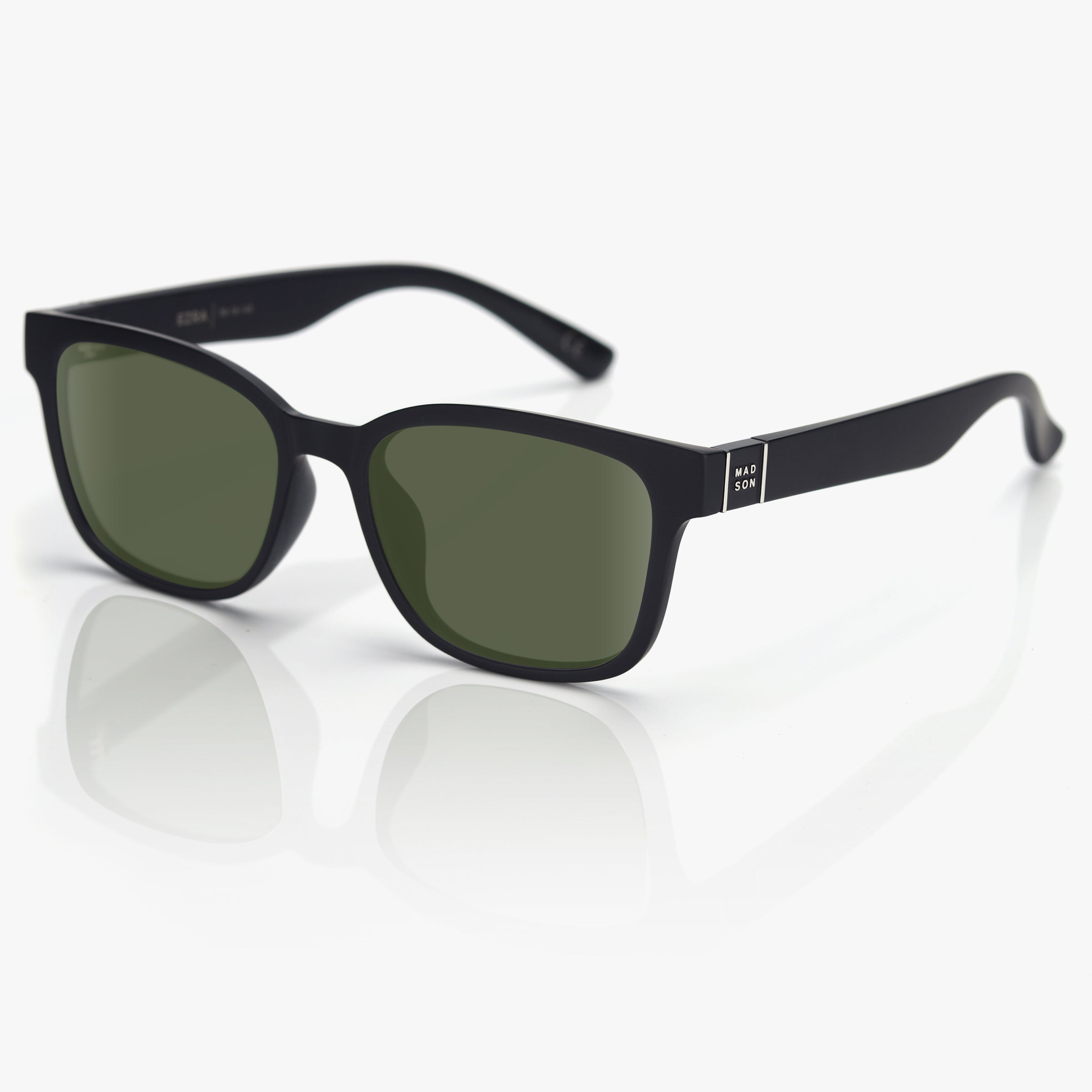 Ezra - Black Matte / G15 Polarized