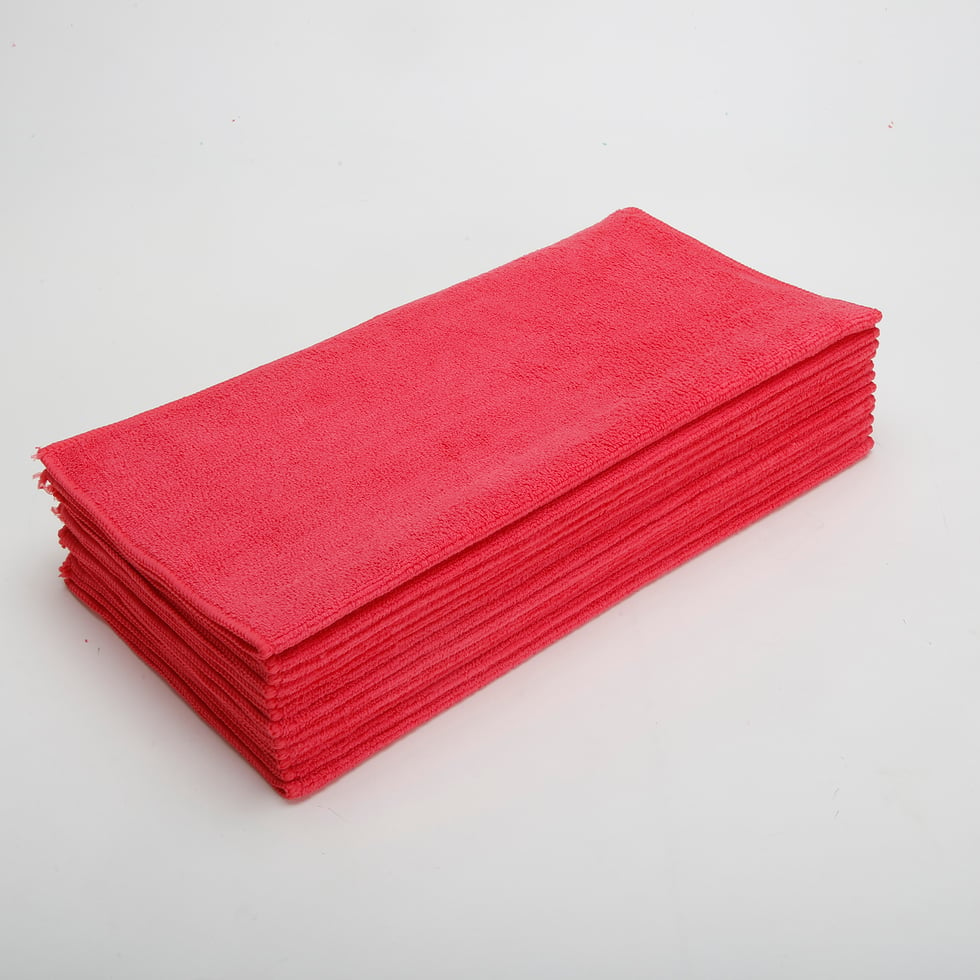 Microfiber Basic Towel, 380 GSM, 16x16 inch