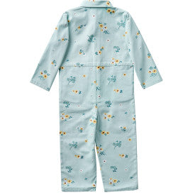 Infant/Toddler Long Sleeve Snap-Front Coverall - Blue Haze