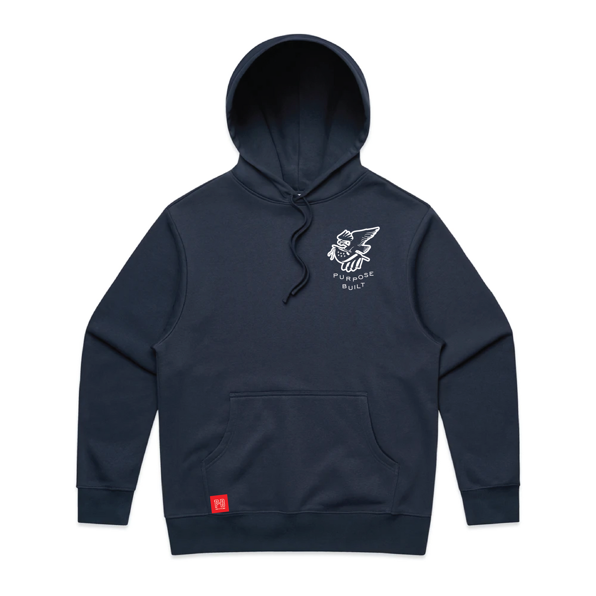 Grit to Glory Hoodie, Navy